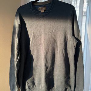 Duluth Trading Company "Twilight Blue" Strongarm Crew Sweater